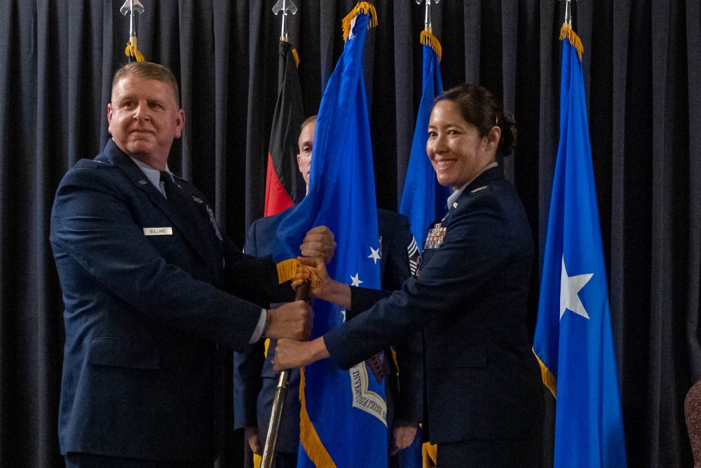 AFOSI 5 FIR change of command