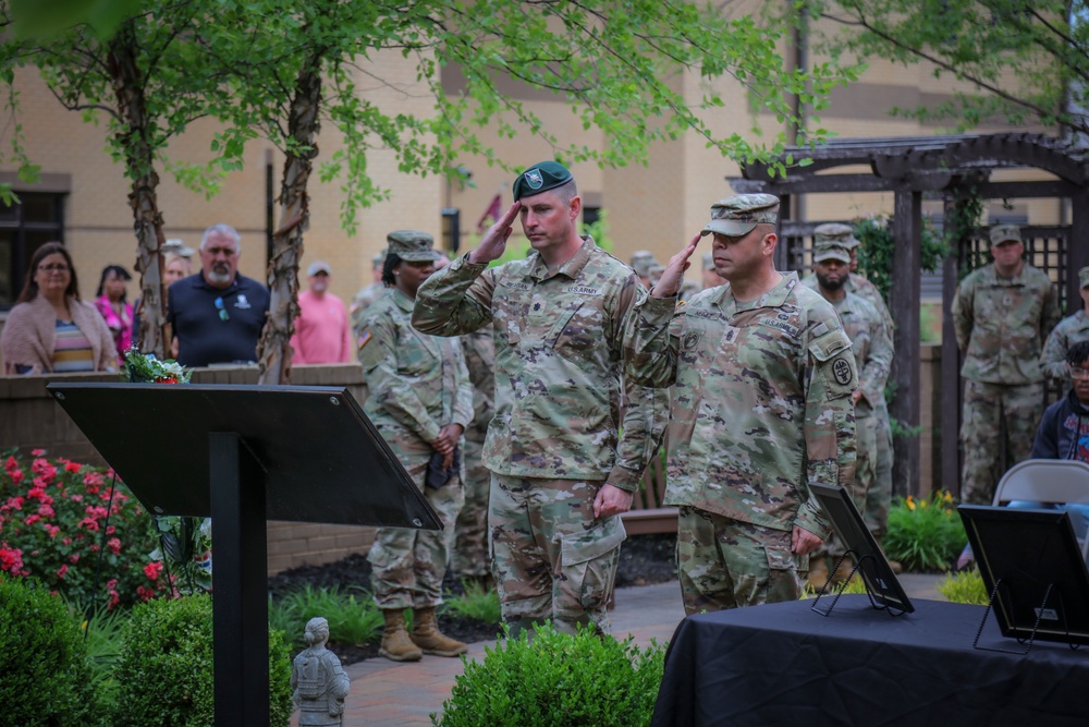 Fort Campbell SRU conducts Memorial Ceremony