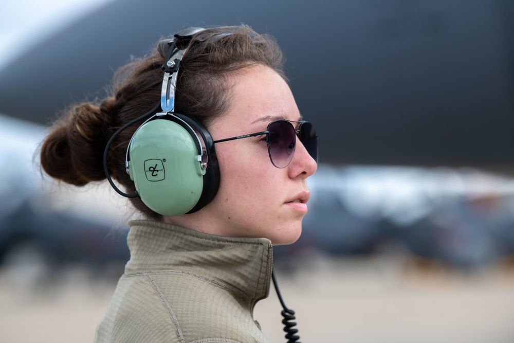 Flight Line Operations at RAF Lakenheath