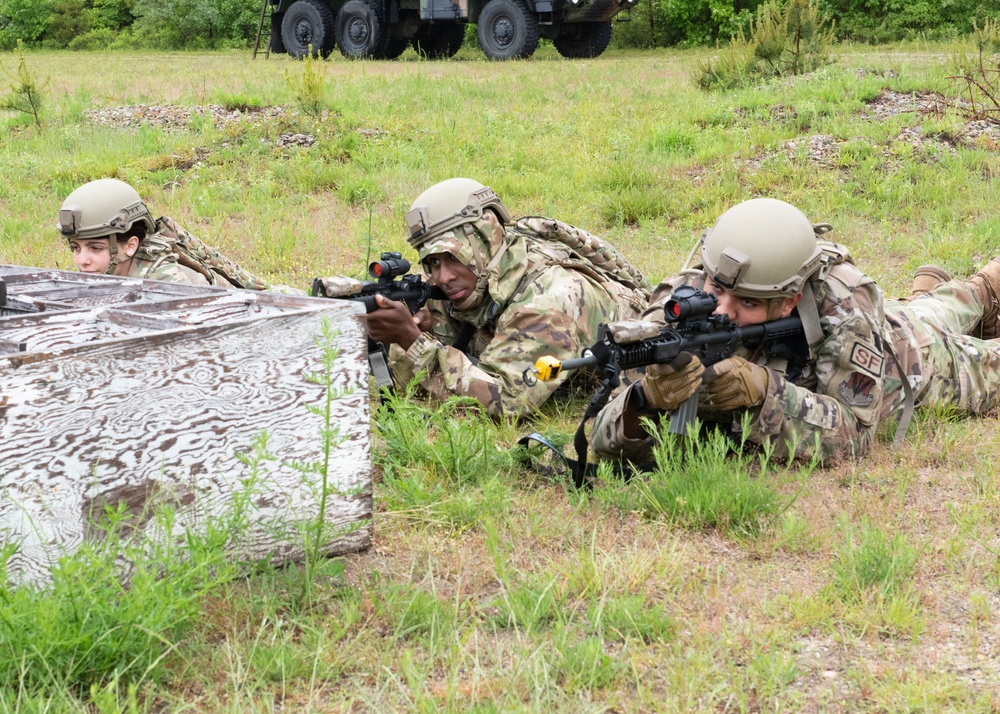 102 IW SFS participate in training exercise