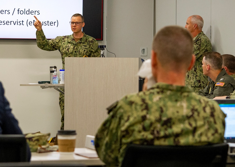 Navy Reserve Echelon three and four Conference