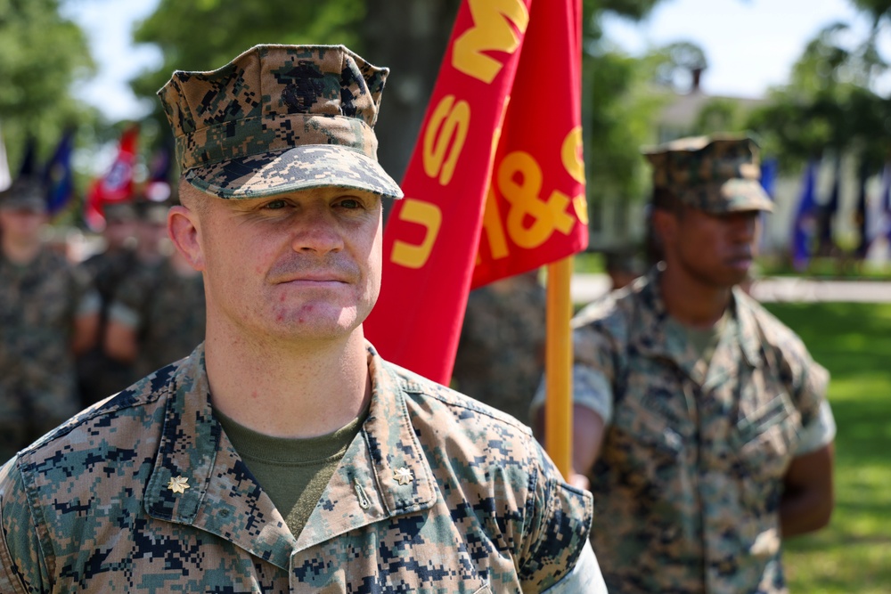II MSB Change of Command