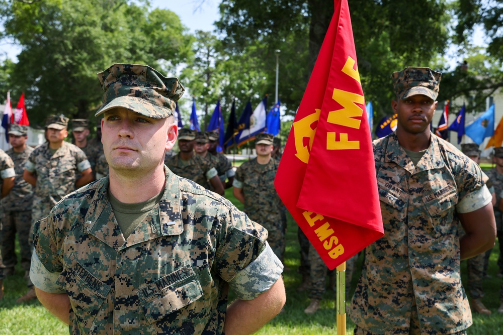 II MSB Change of Command