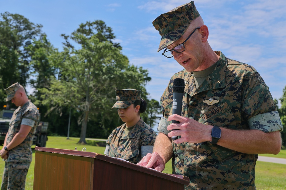 II MSB Change of Command