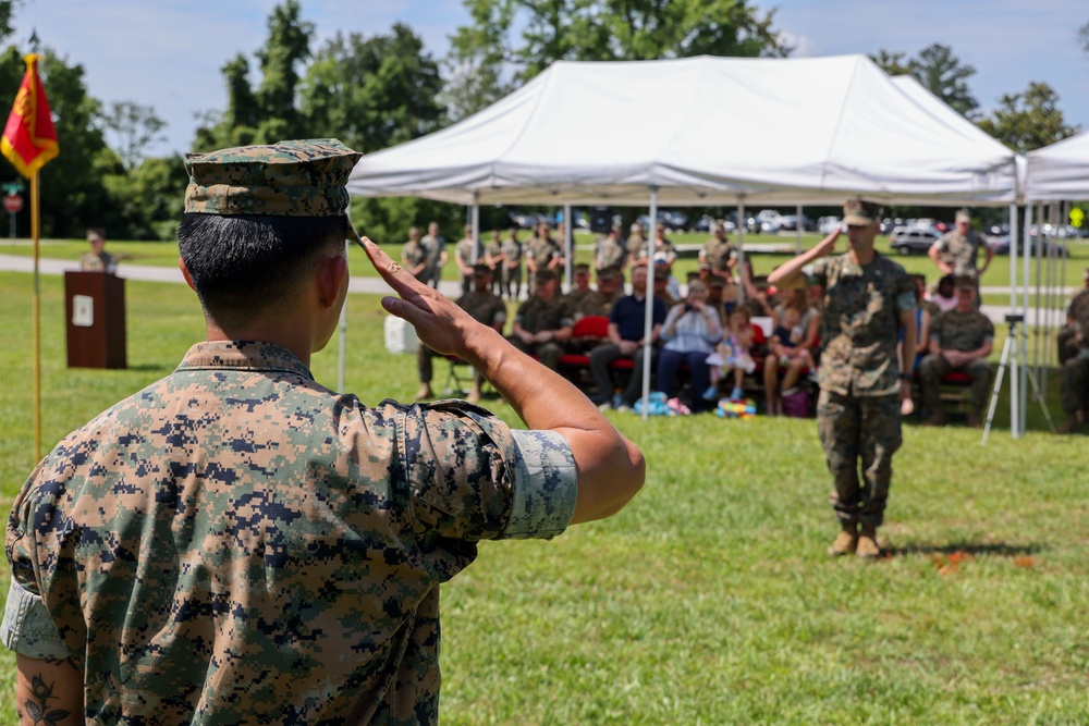 II MSB Change of Command