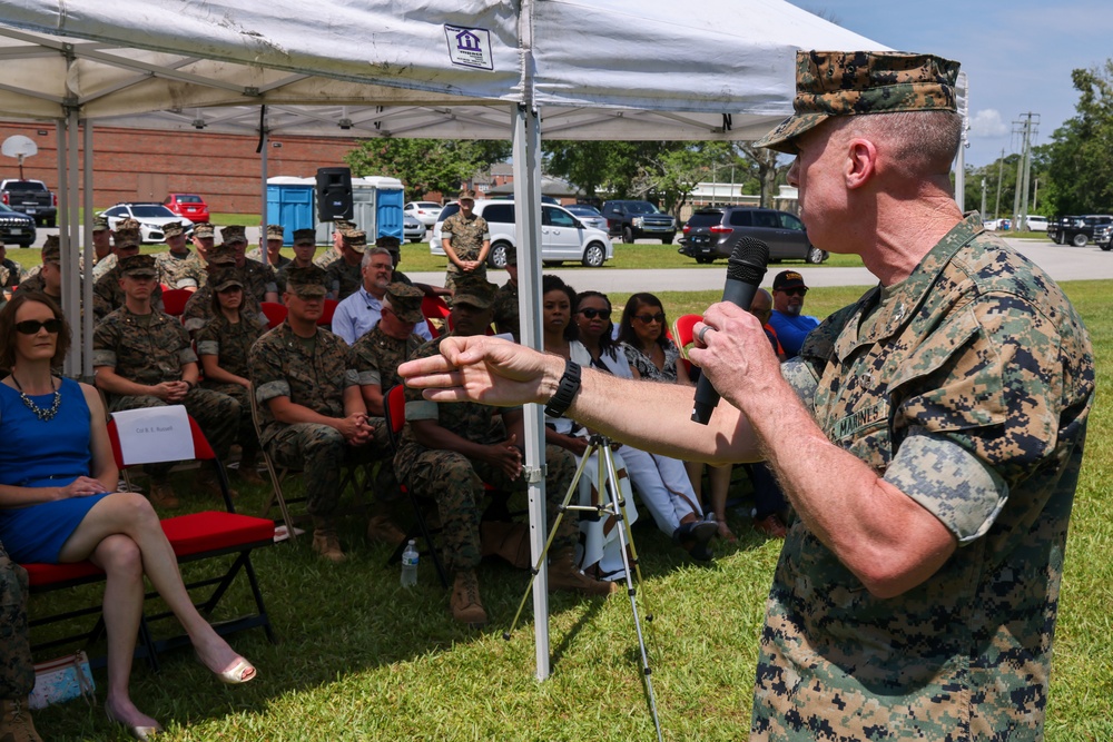 II MSB Change of Command