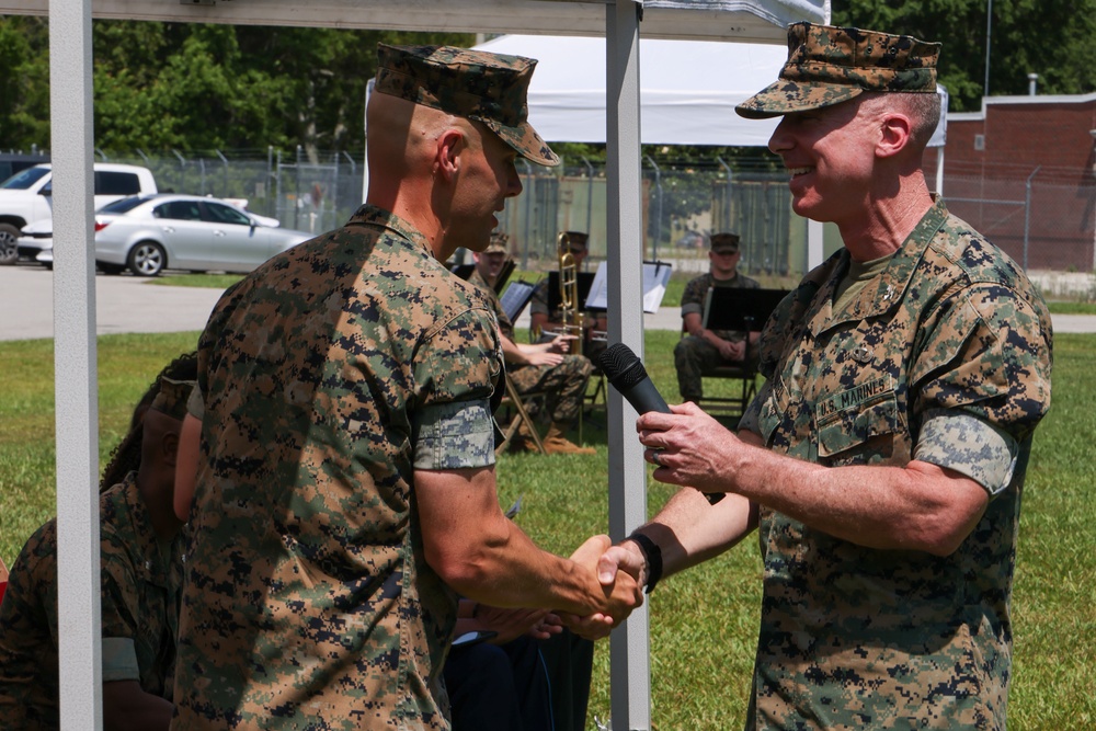 II MSB Change of Command