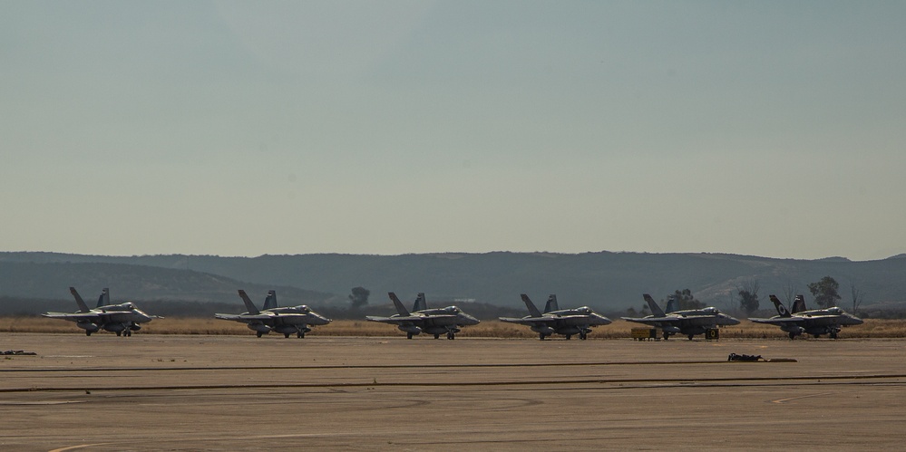 Marine Fighter Attack Squadron 323 Departs for Poland