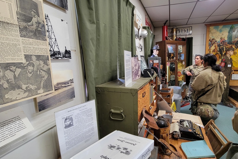 79th IBCT soldiers visit the Camp Roberts Historical Museum