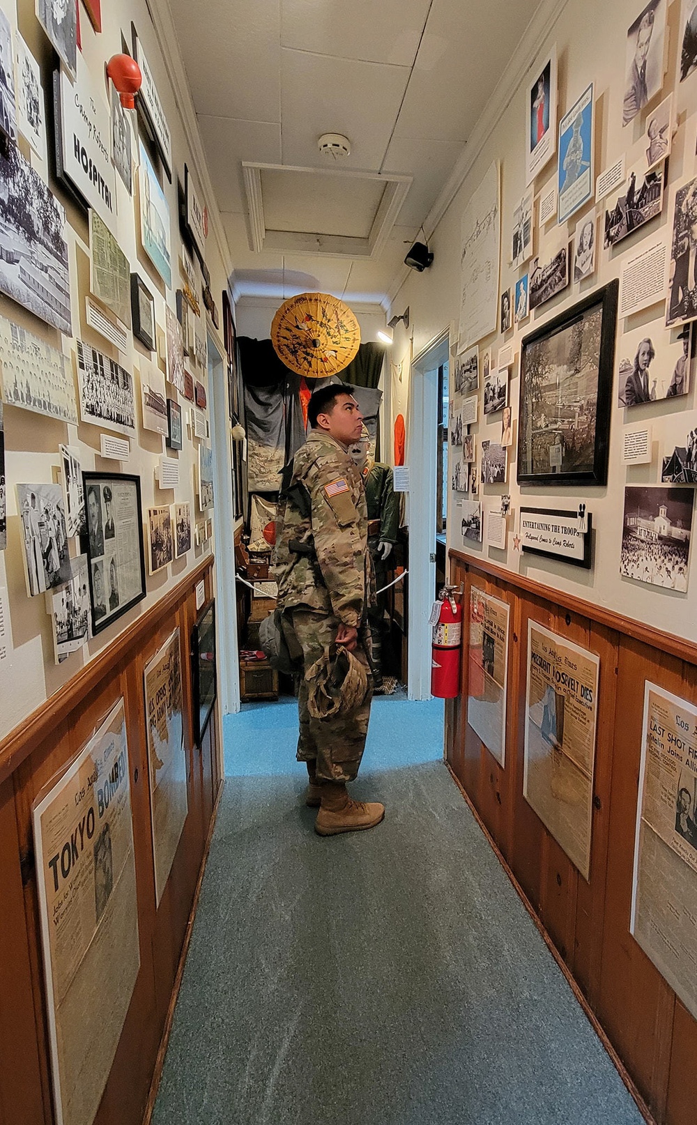 79th IBCT soldiers visit the Camp Roberts Historical Museum