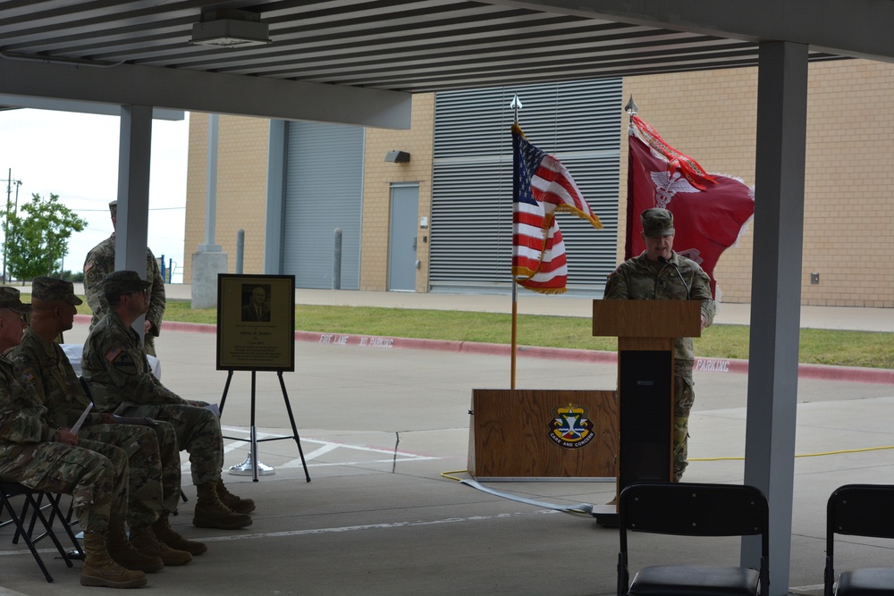 CRDAMC names central utility plant after its late project manager Jeffrey W. Bodkin