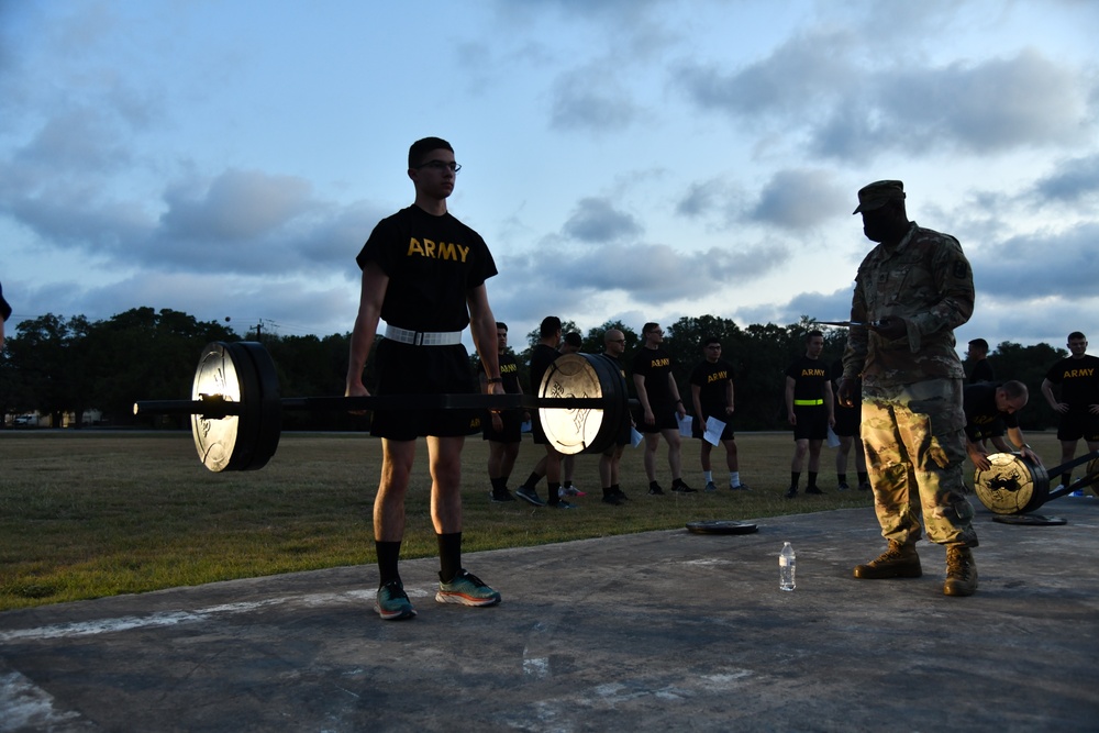 MEDCoE Soldiers Compete in Best Warrior Competition