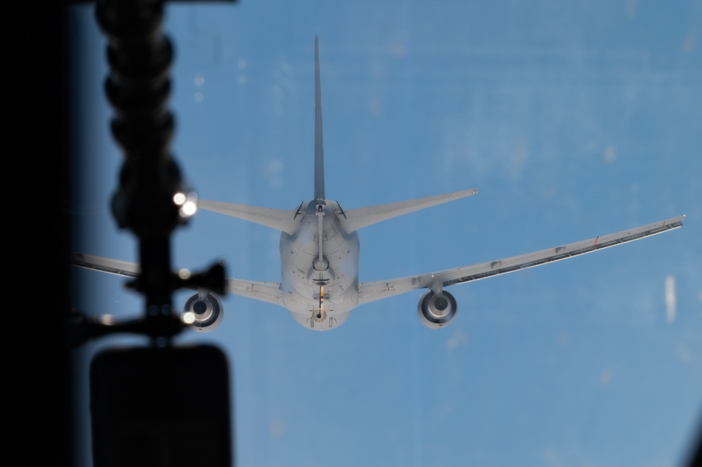 First In-Air Refueling Conducted Between KC-46 and AFSCO CV-22