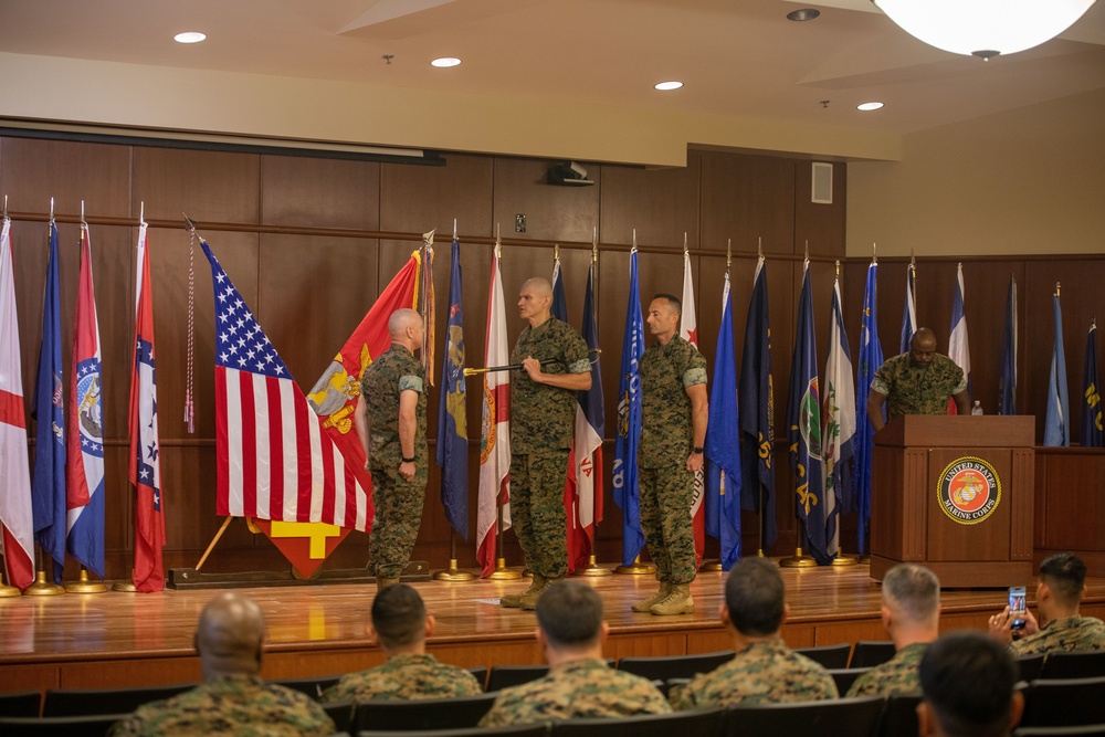 4th Marine Division Sergeant Major Relief and Appointment Ceremony