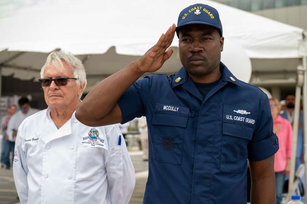 Coast Guard participates in New Orleans seafood cook off