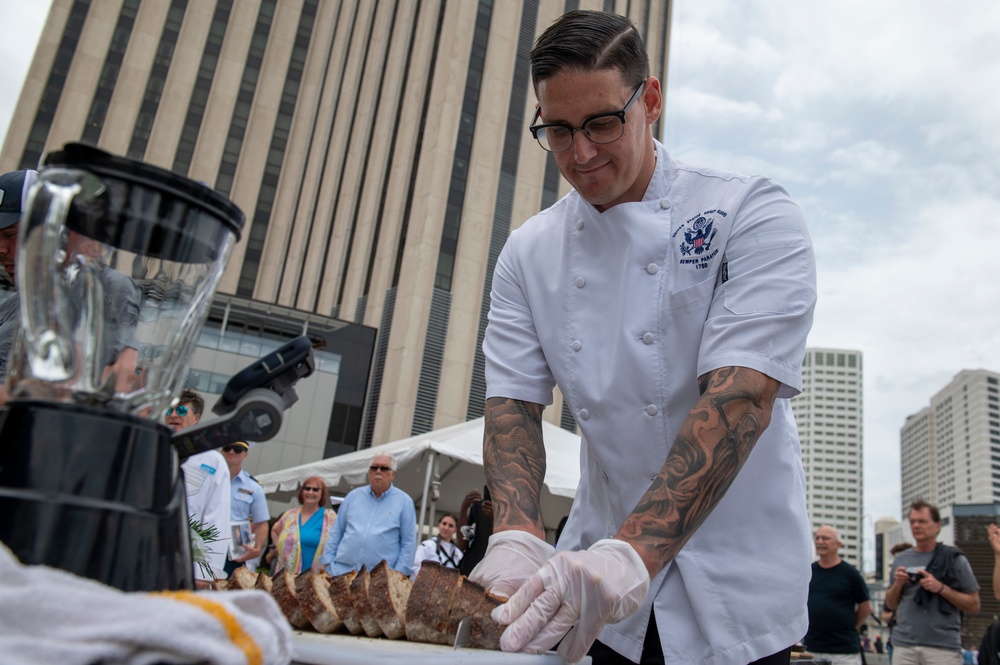 Coast Guard participates in New Orleans seafood cook off