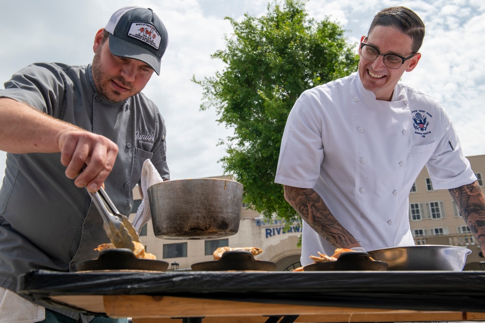 Coast Guard participates in New Orleans seafood cook off