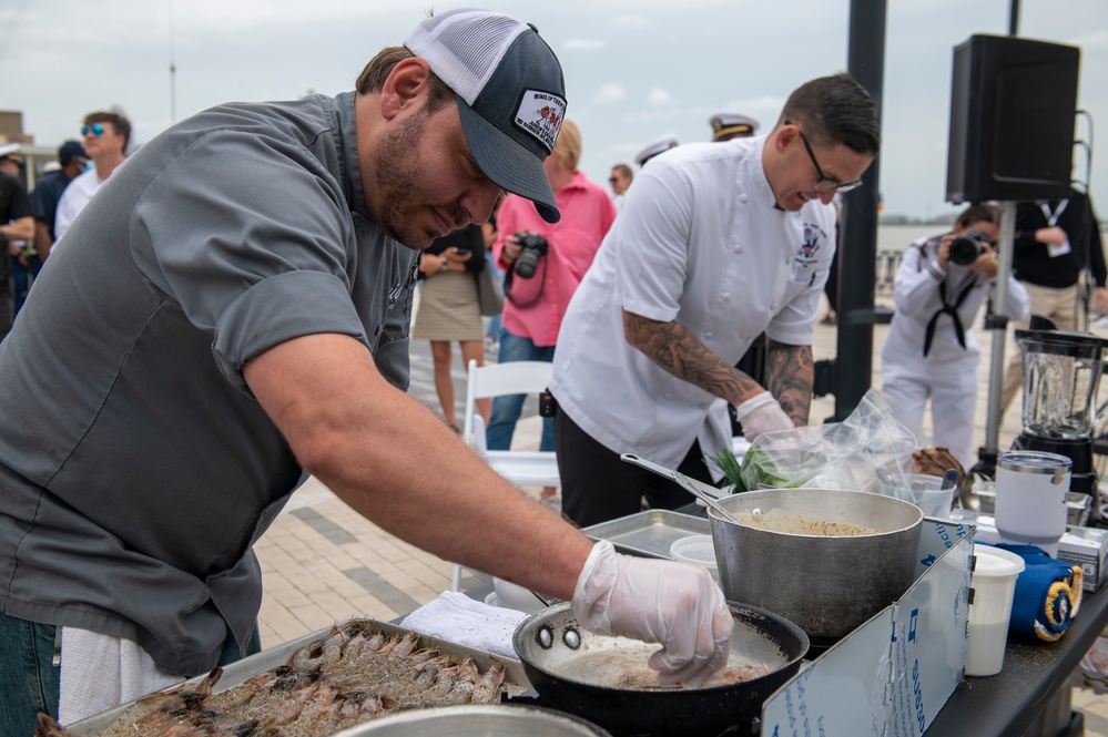 Coast Guard participates in New Orleans seafood cook off