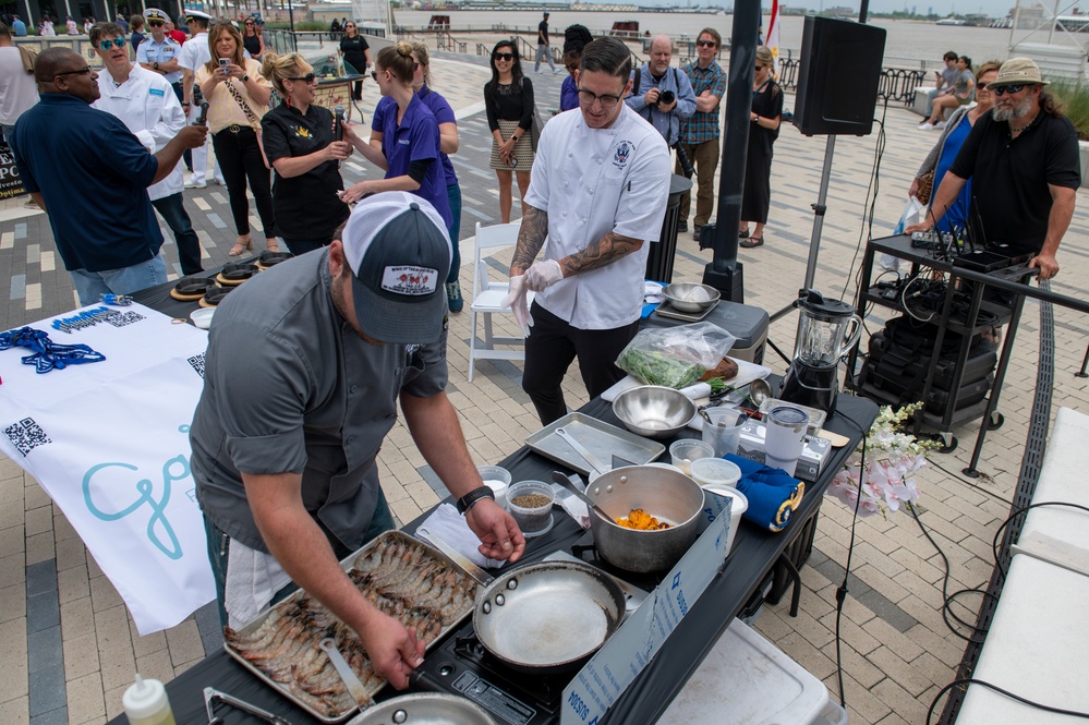 Coast Guard participates in New Orleans seafood cook off