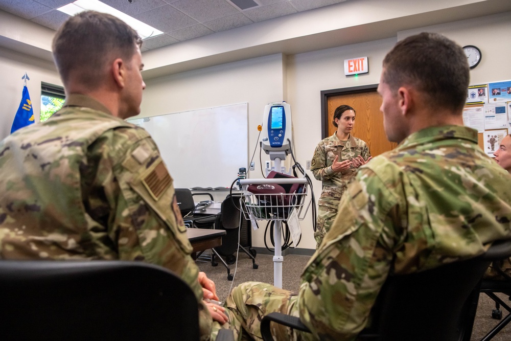 The 114th Fighter Wing train non-clinical specialties in Medic-X