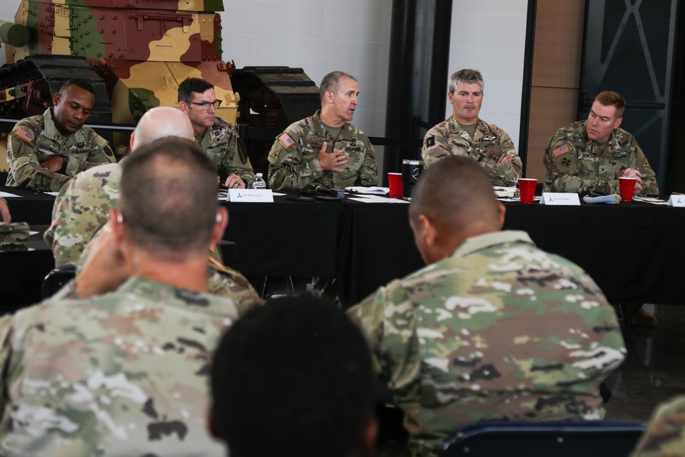 III Armored Corps Commanding General hosts media roundtable