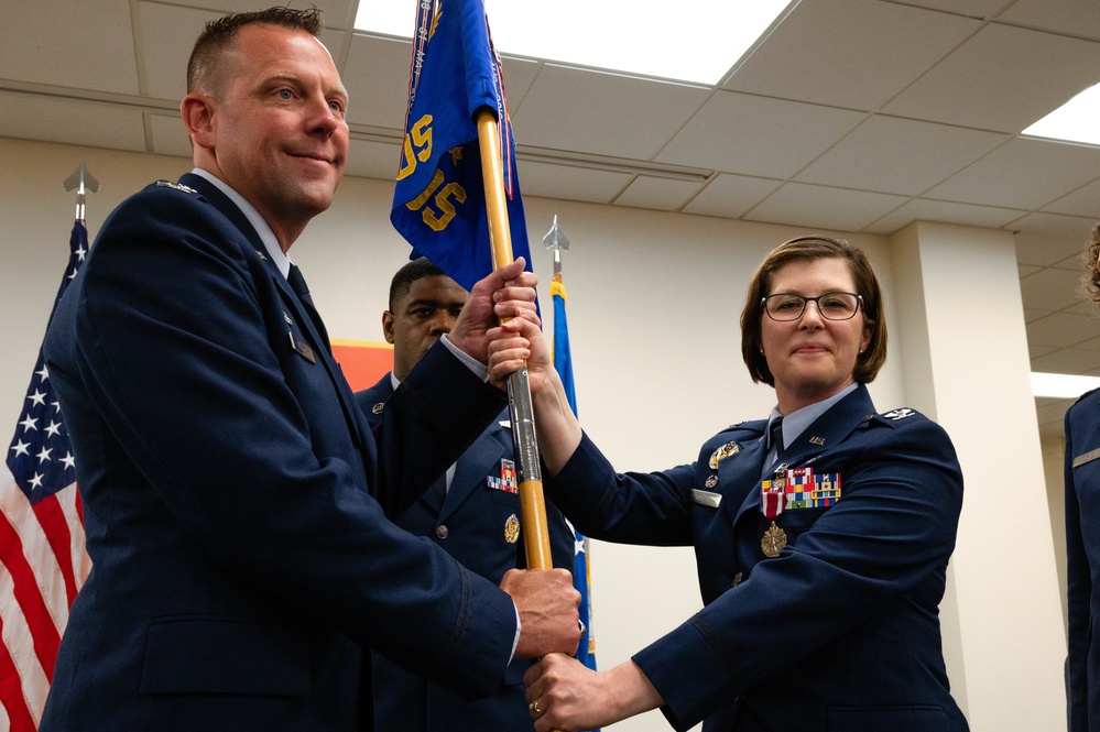 375th Health Care Operations Squadron Change of Command Ceremony