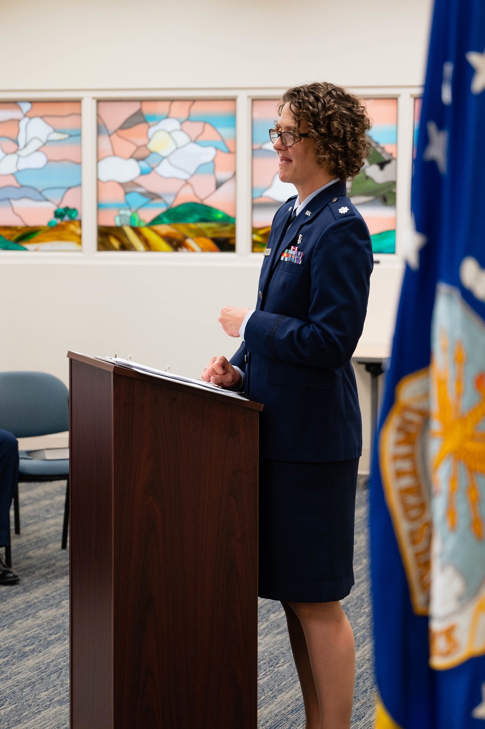 375th Health Care Operations Squadron Change of Command Ceremony