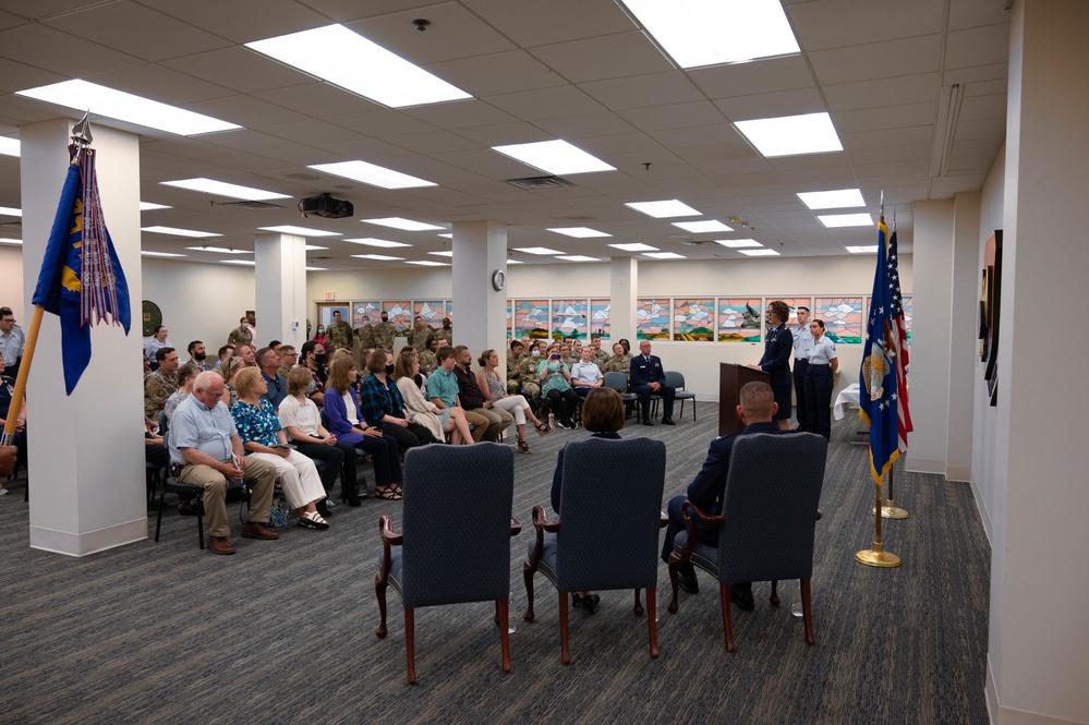 375th Health Care Operations Squadron Change of Command Ceremony