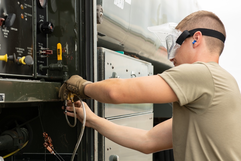 132d Fuels Management Flight Training at Gulfport