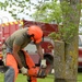 132d Civil Engineering Squadron Cuts Down Dying Trees Around the Base