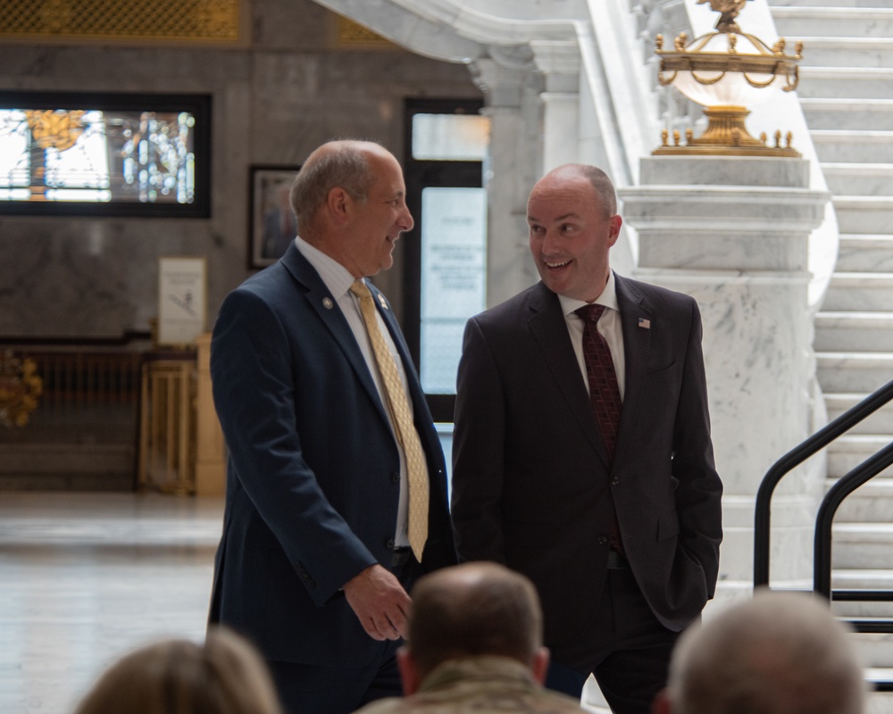 State of Utah Service Member Award Ceremony