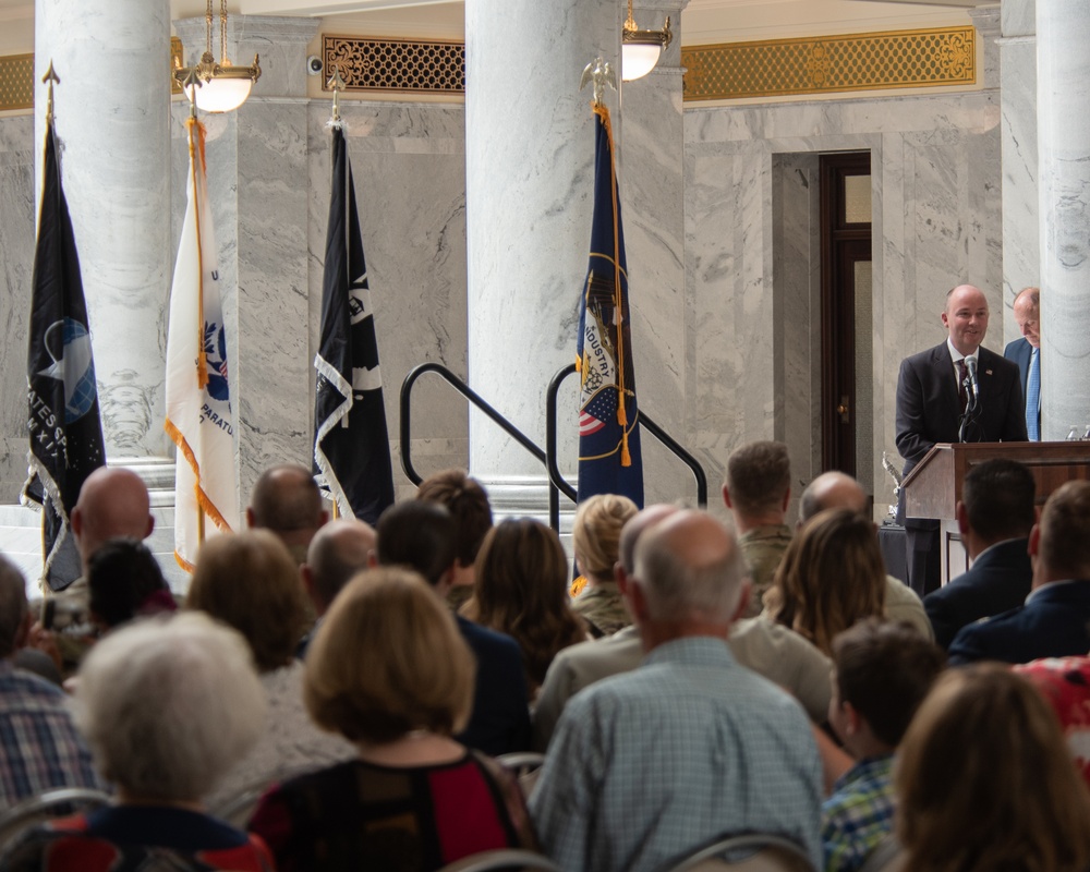 State of Utah Service Member Award Ceremony