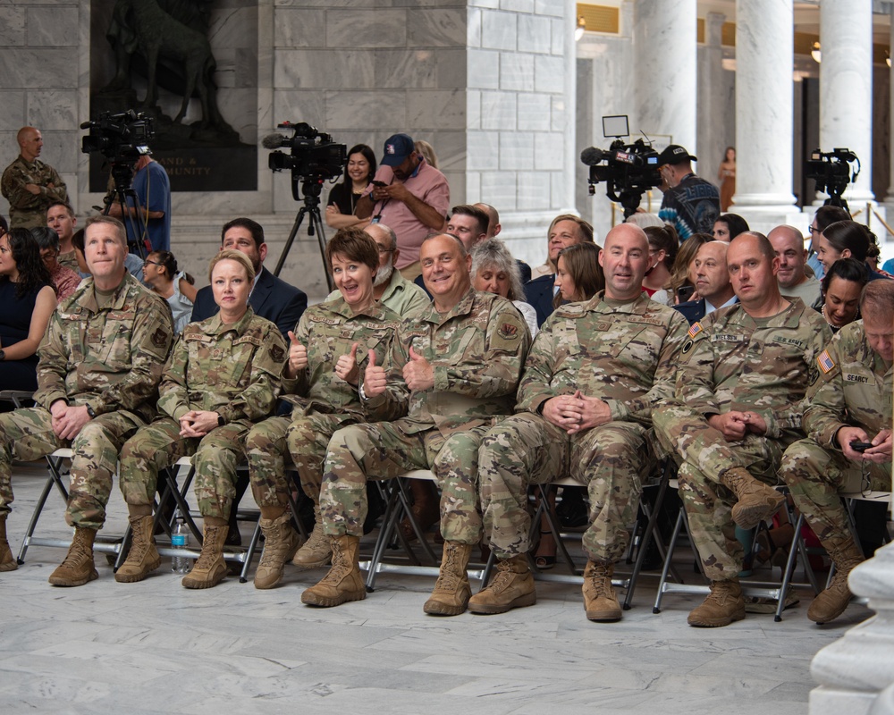 State of Utah Service Member Award Ceremony