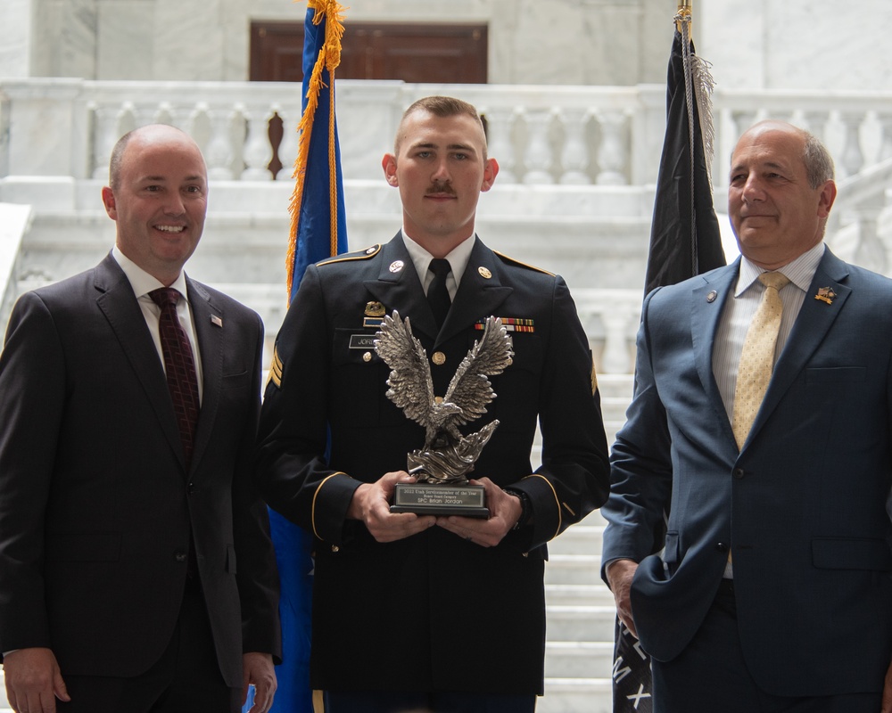 State of Utah Service Member Award Ceremony