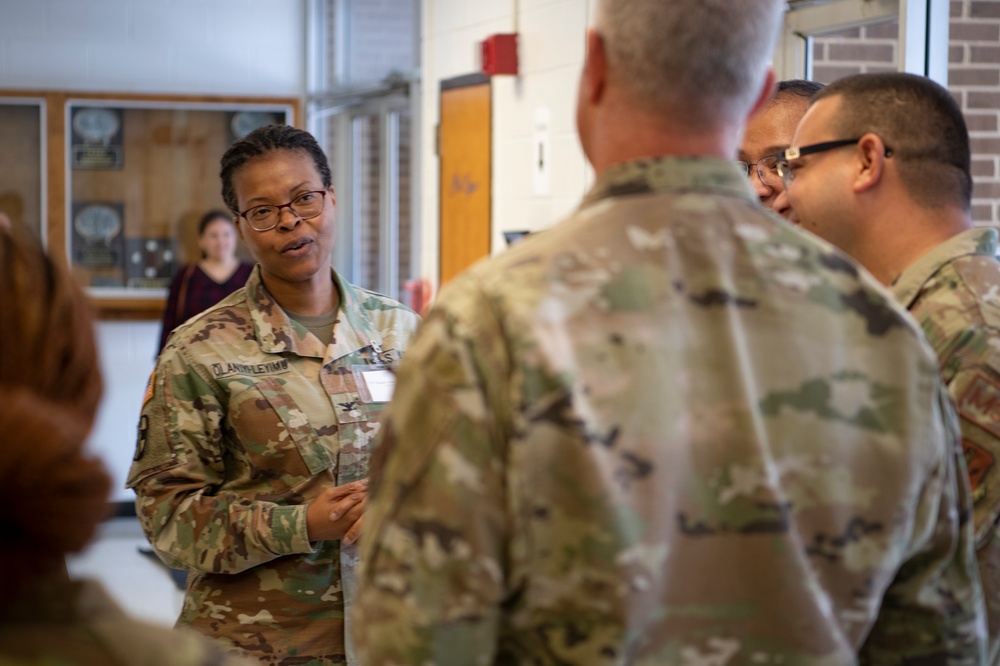 Military Medical teams train while providing community service