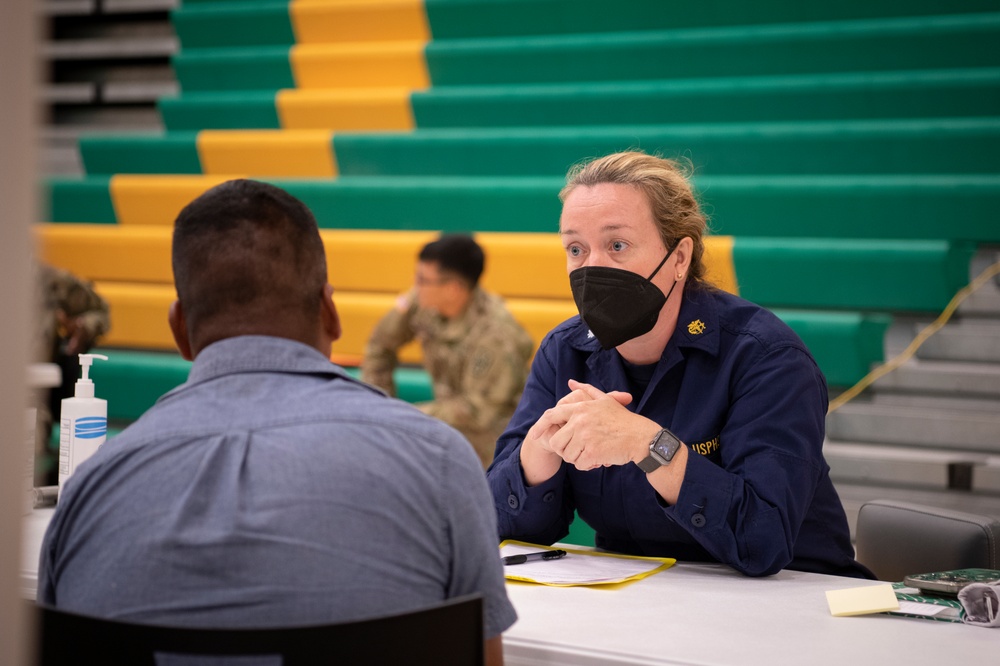 Military Medical teams train while providing community service