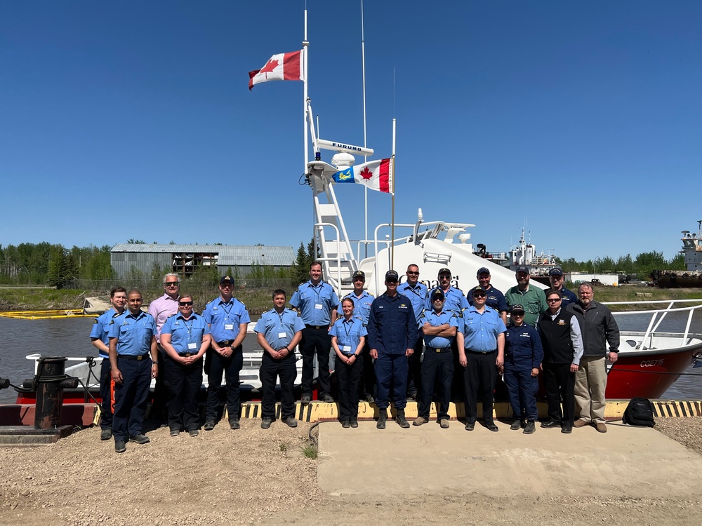 U.S. Coast Guard, Canadian Coast Guard multi-mission collaborated event held in Canada