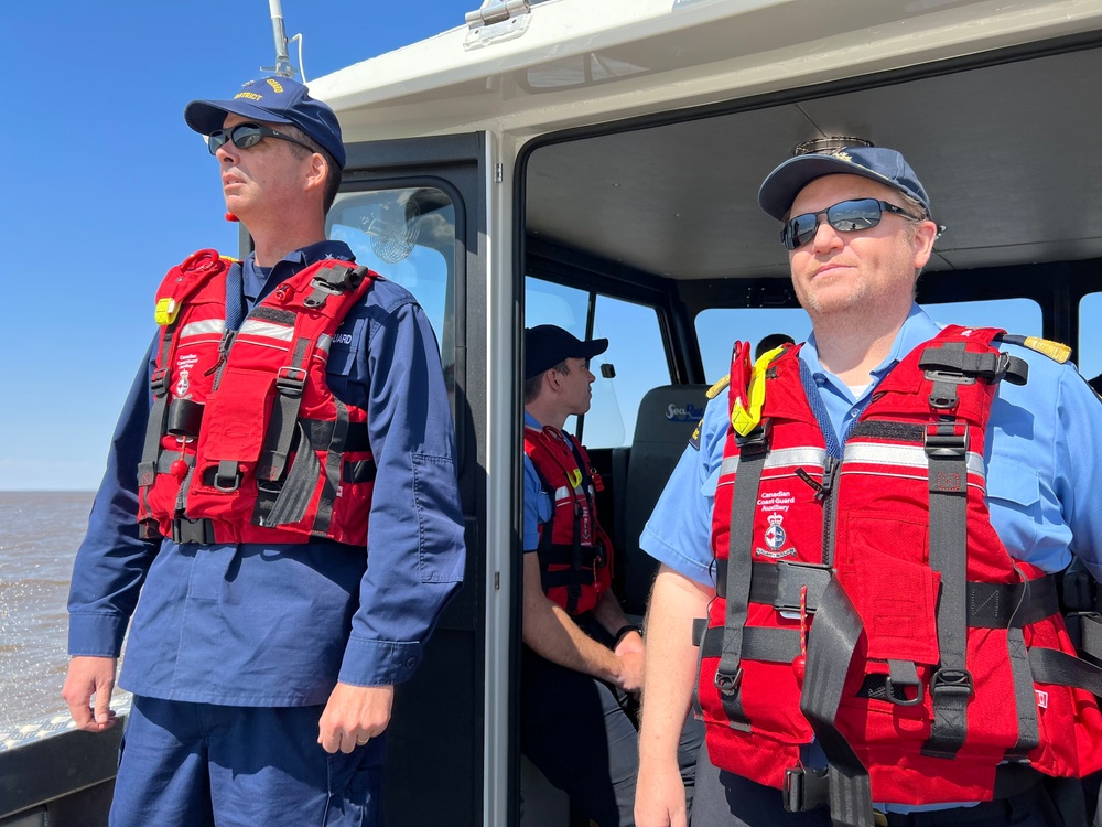 U.S. Coast Guard, Canadian Coast Guard multi-mission collaborated event held in Canada