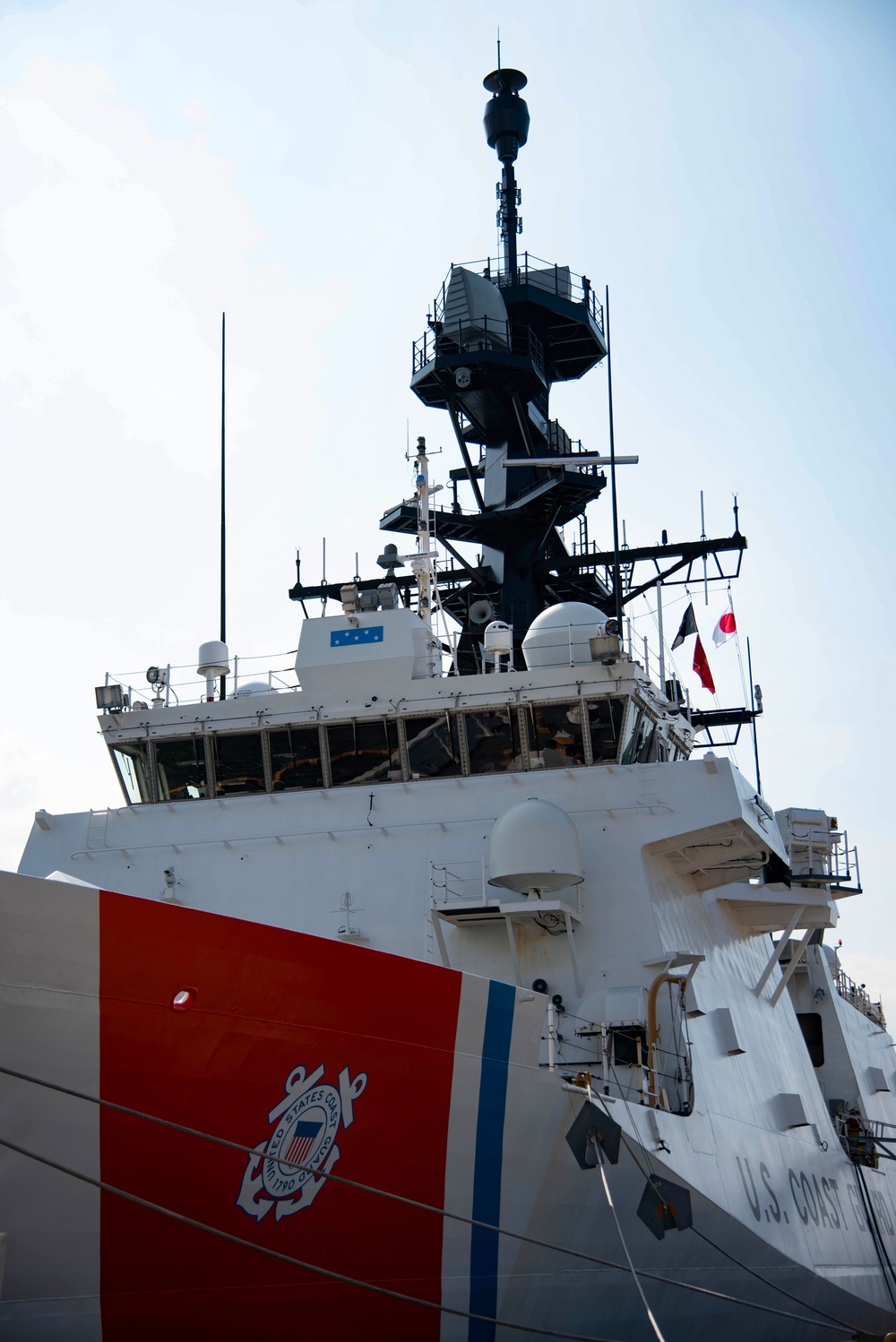 USCGC Munro arrives at CFAY