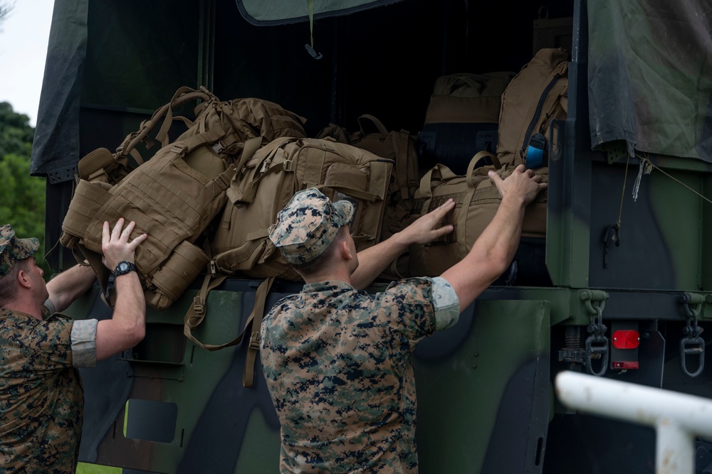 3D MEB Marines conduct ACM Drill