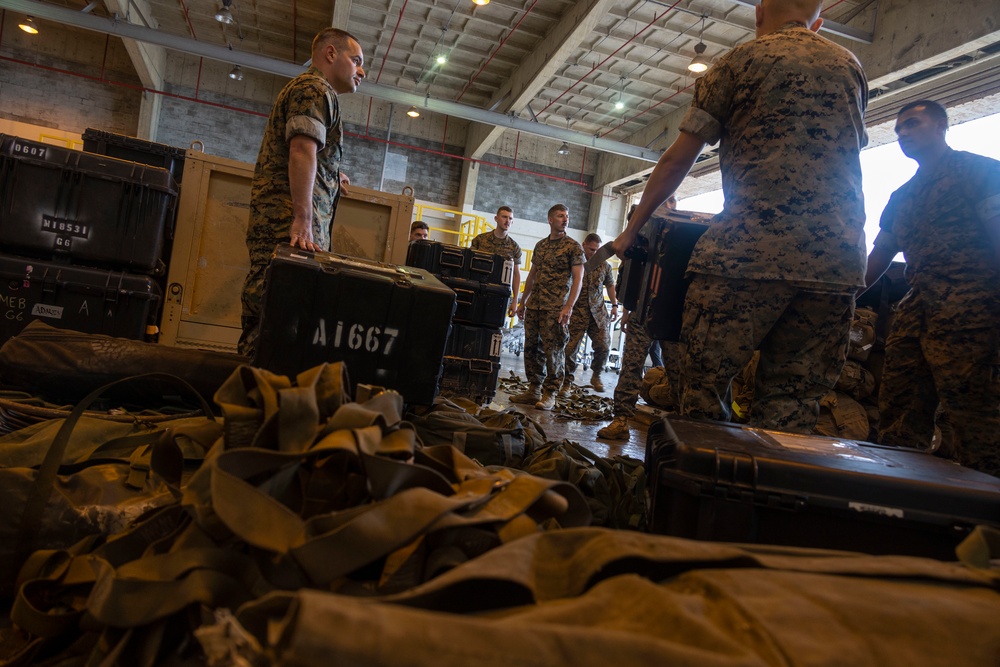 3D MEB Marines conduct ACM Drill