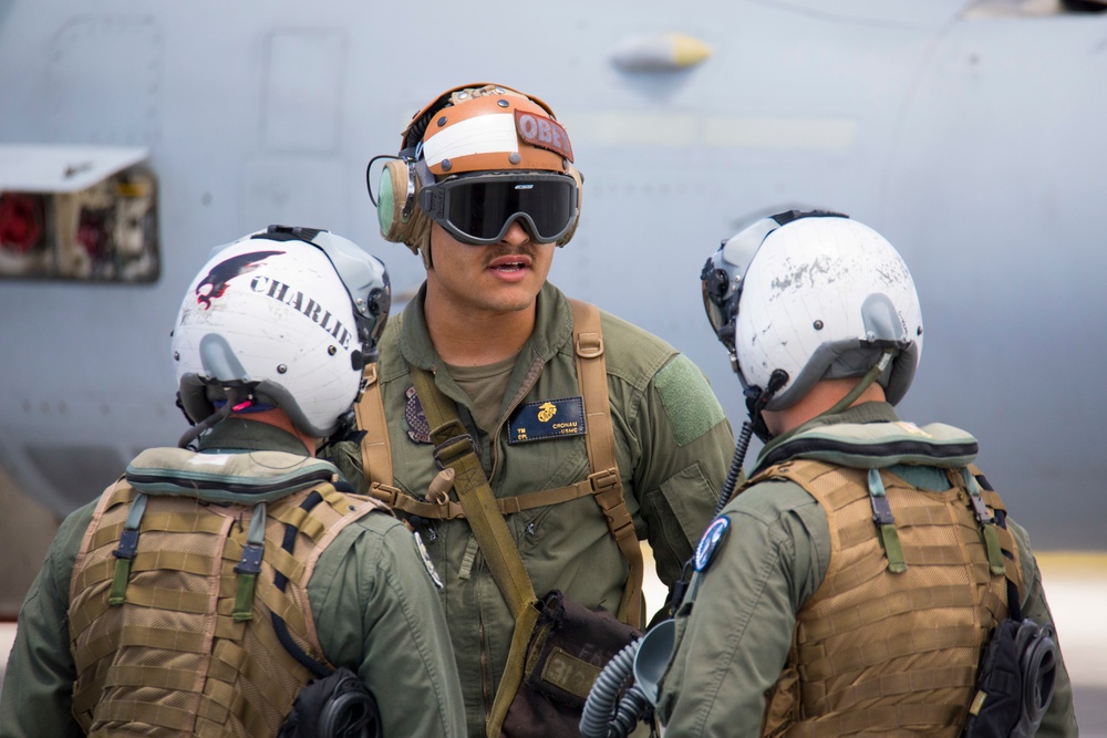 Marines with VMFA(AW)-533 Conduct Flight Operations