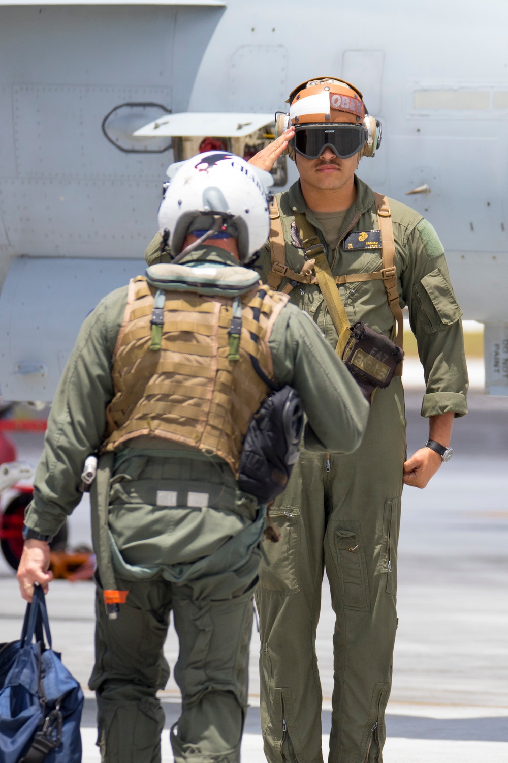 Marines with VMFA(AW)-533 Conduct Flight Operations