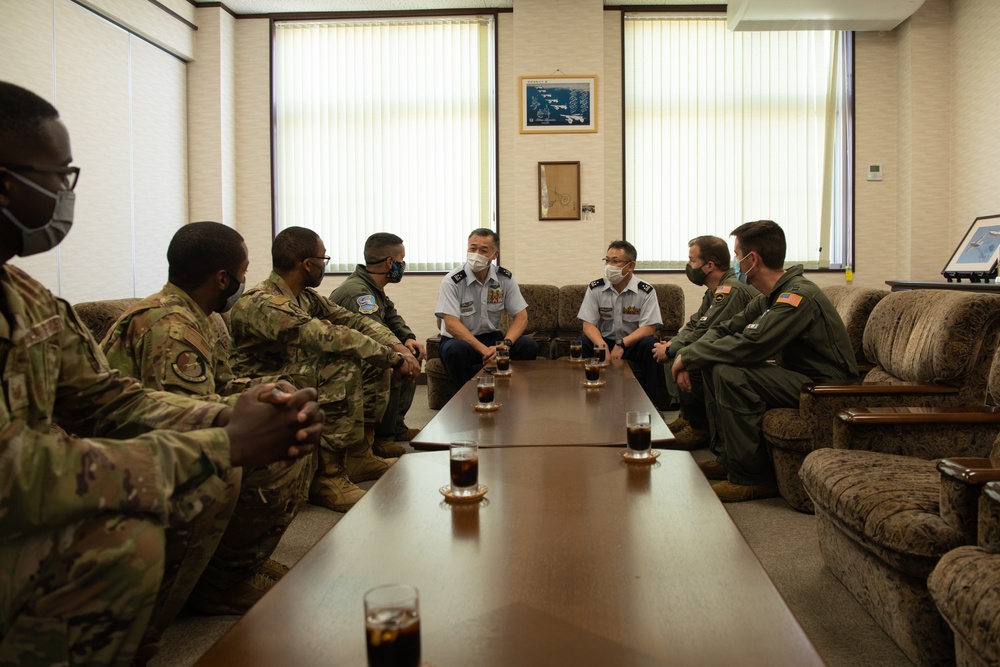 Yokota Airman Attend JASDF Hofu Air Festival 2022