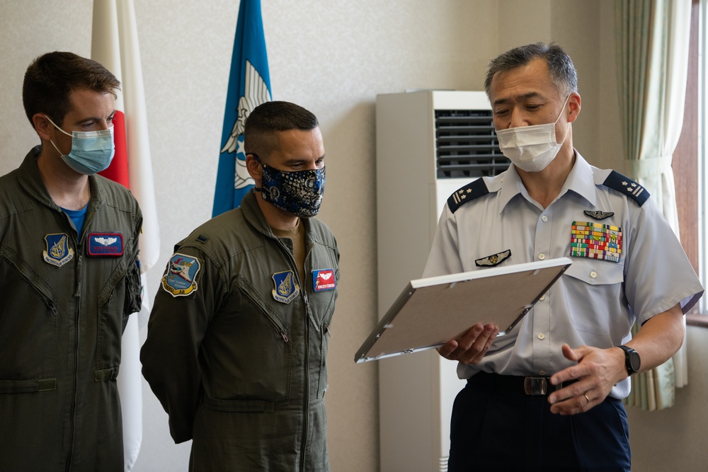 Yokota Airman Attend JASDF Hofu Air Festival 2022