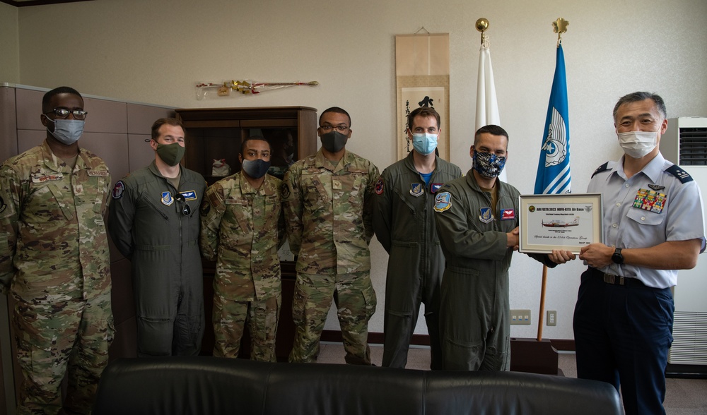 Yokota Airman Attend JASDF Hofu Air Festival 2022