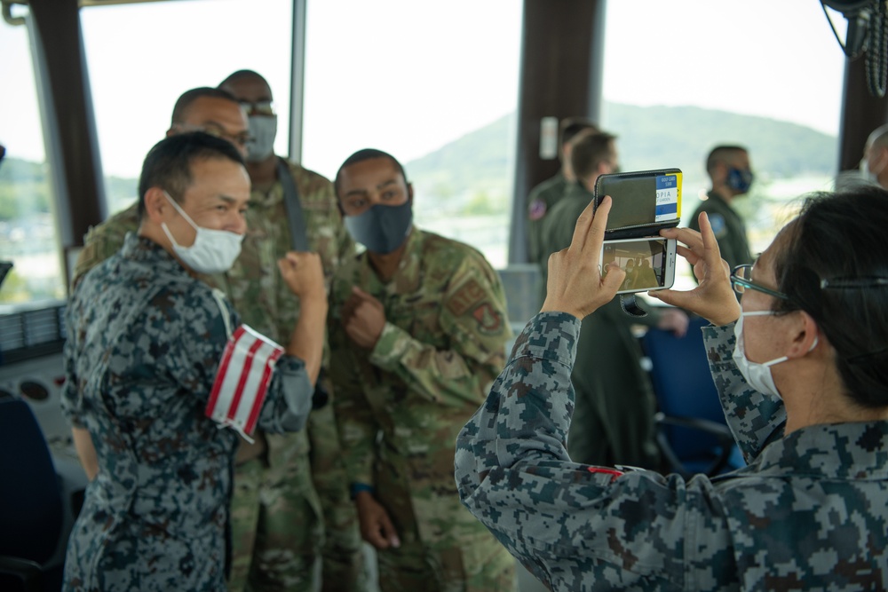 Yokota Airman Attend JASDF Hofu Air Festival 2022