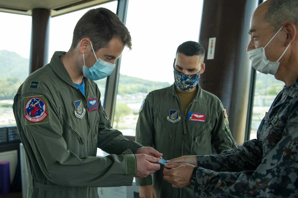 Yokota Airman Attend JASDF Hofu Air Festival 2022