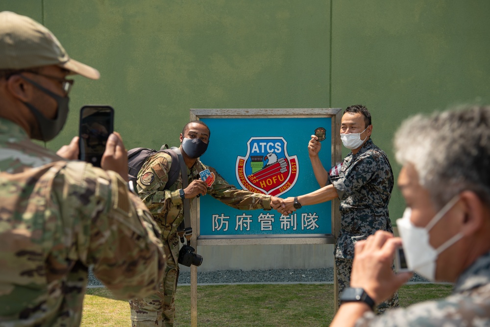 Yokota Airman Attend JASDF Hofu Air Festival 2022
