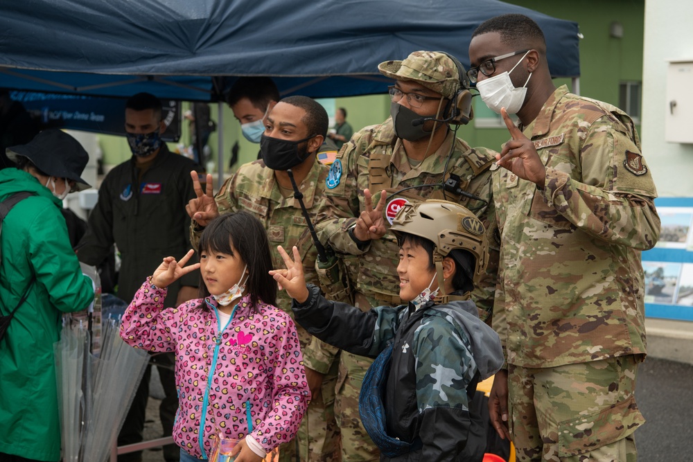 Yokota Airman Attend JASDF Hofu Air Festival 2022